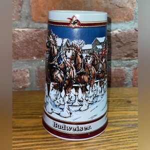 ANHEUSER-BUSCH 1989 Collector’ Series Beer Stein